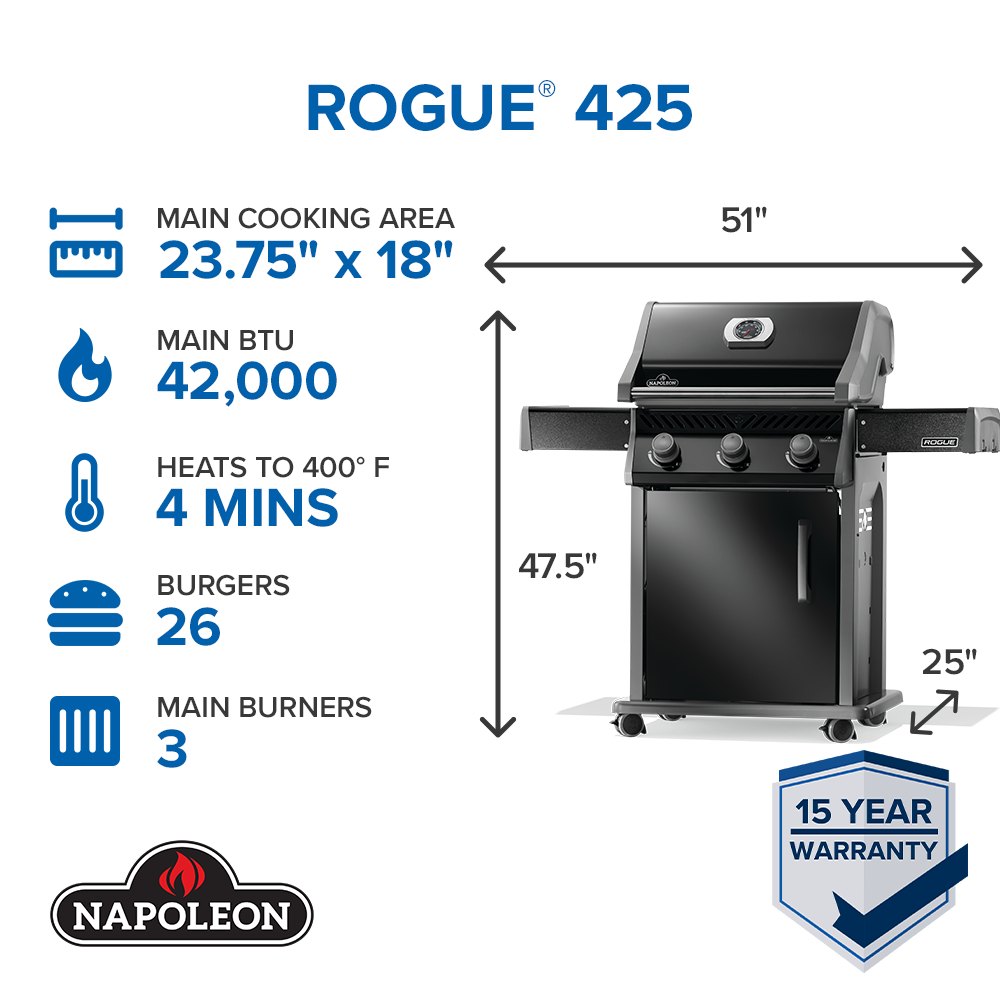 Napoleon Rogue 425 Gas Grill view 2