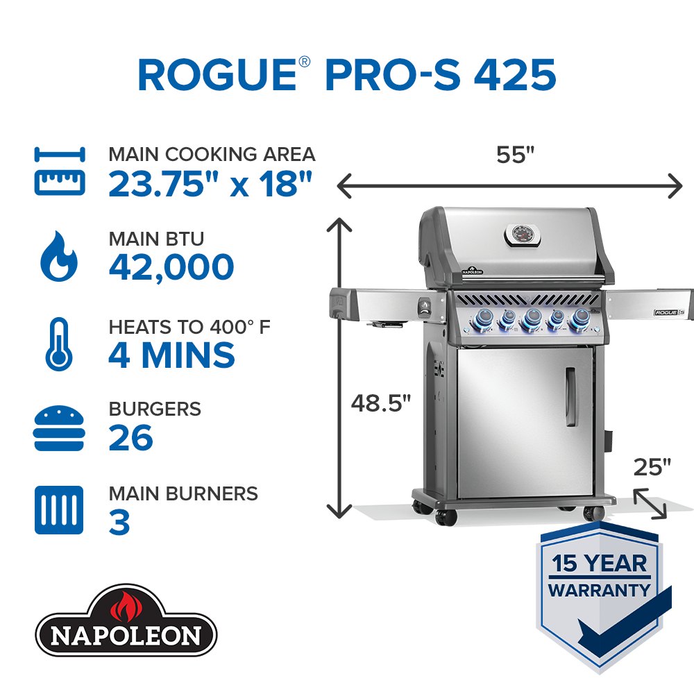 Napoleon Rogue PRO-S 425 Gas Grill view 2