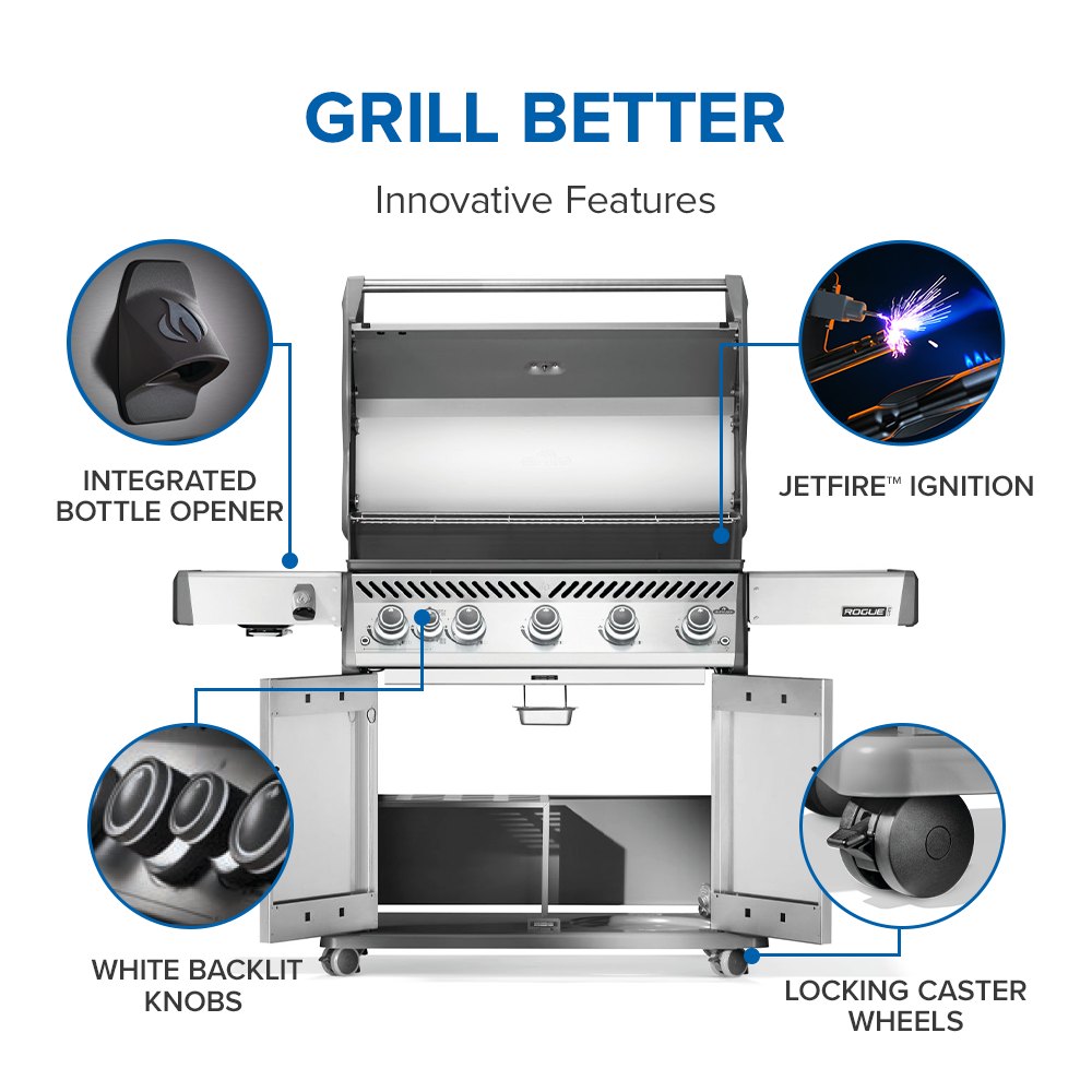 Napoleon Rogue PRO 625 Gas Grill view 4