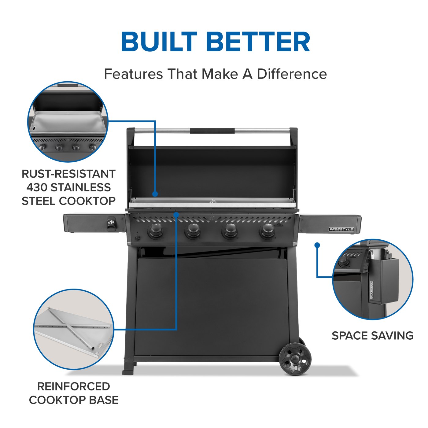 Napoleon Freestyle 36" Griddle Gas Griddle view 2