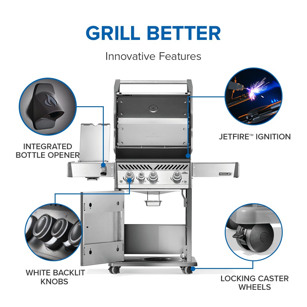 Napoleon Rogue PRO 425 Gas Grill view 4