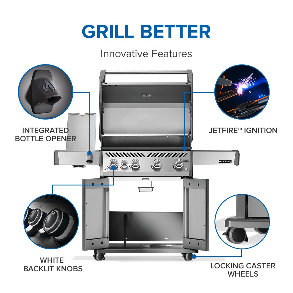 Napoleon Rogue PRO 525 Gas Grill view 4