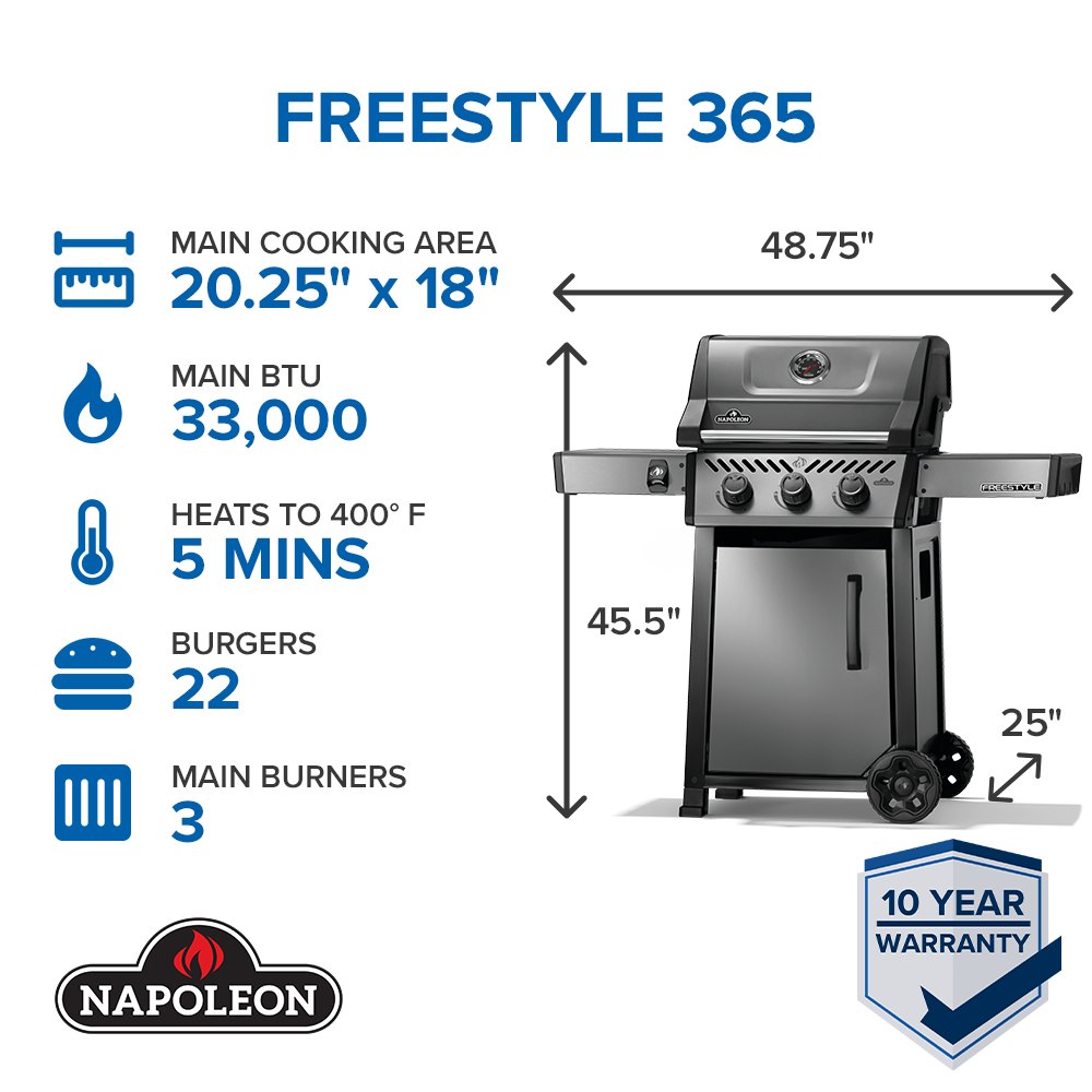 Napoleon Freestyle 365 Gas Grill view 2