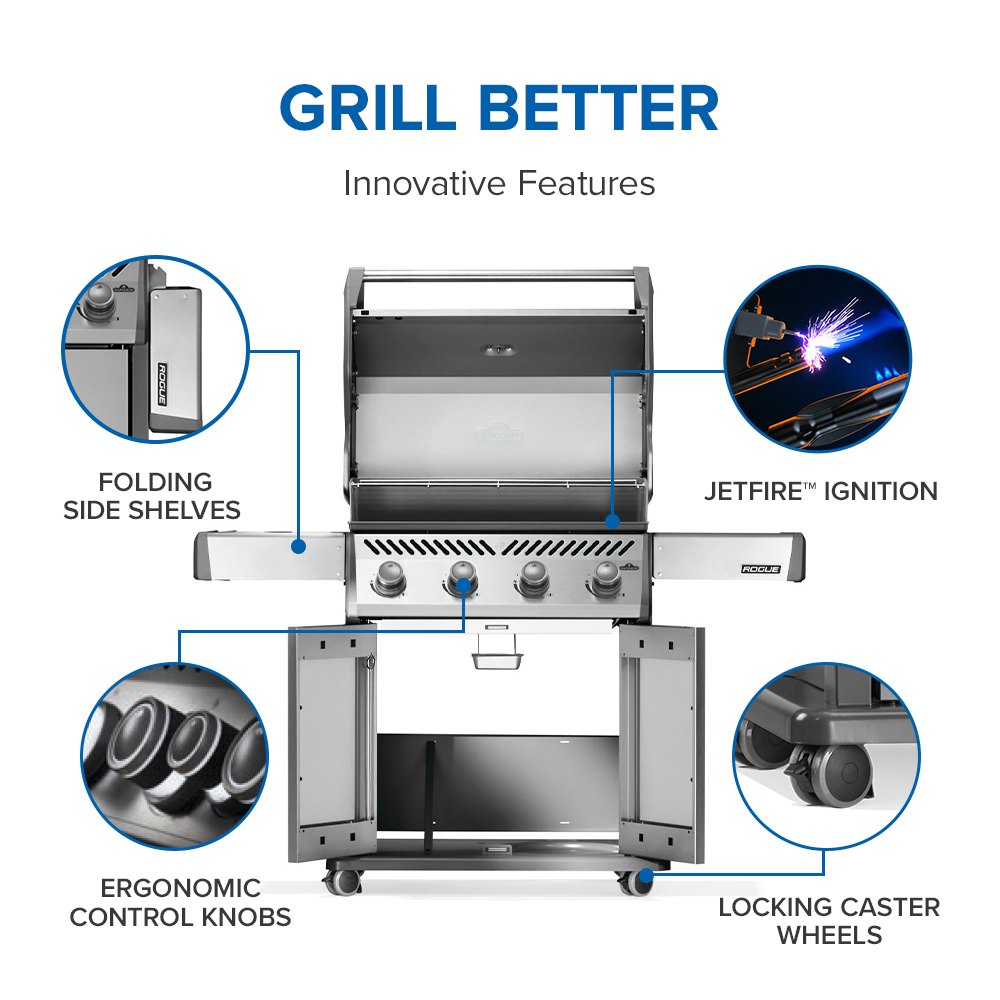 Napoleon Rogue 525 Gas Grill view 4