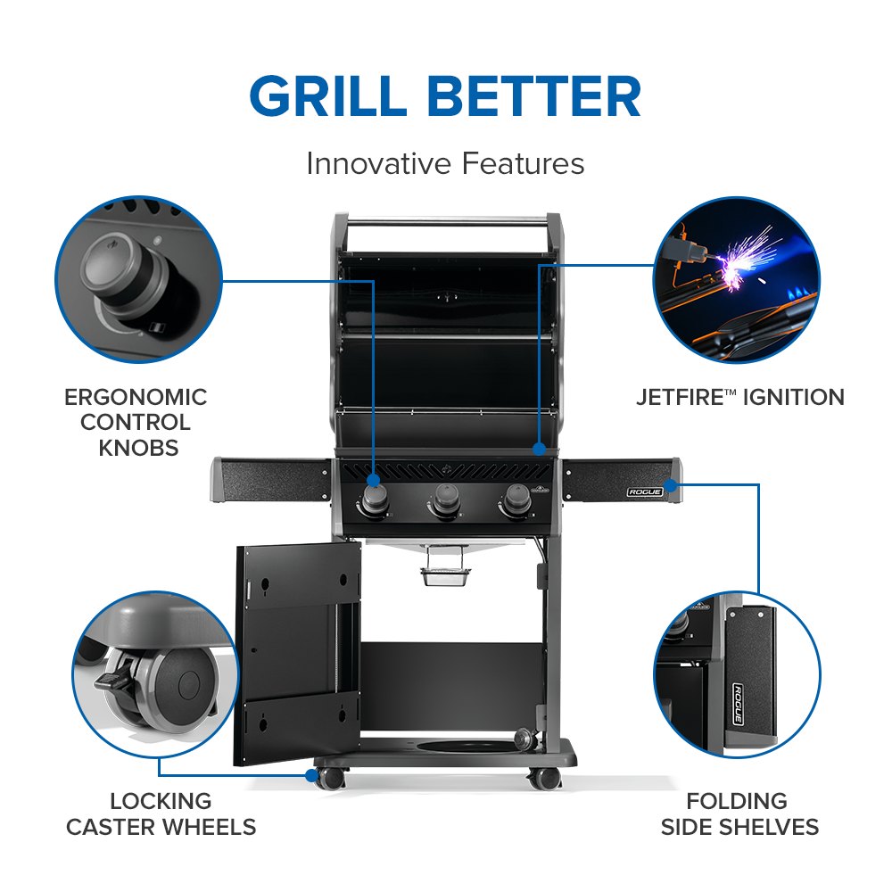 Napoleon Rogue 425 Gas Grill view 4