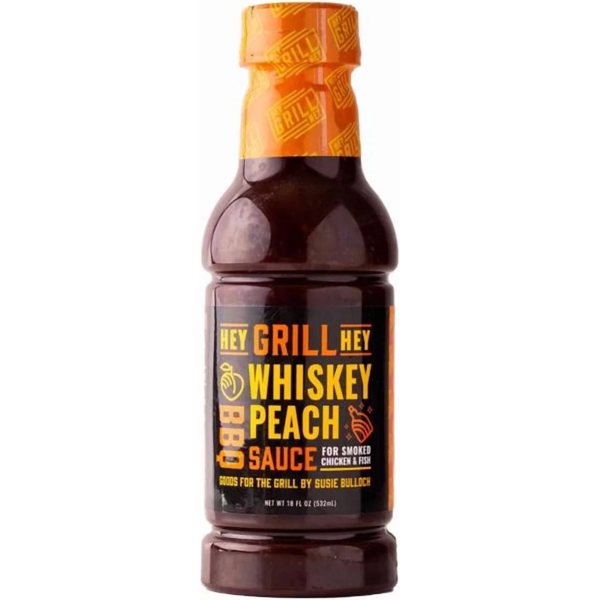 Hey Grill Hey Whiskey Peach BBQ Sauce