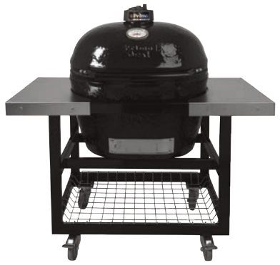 Primo Cart Base with Basket & Stainless Side Shelves (XX-Large) Accessories & Covers