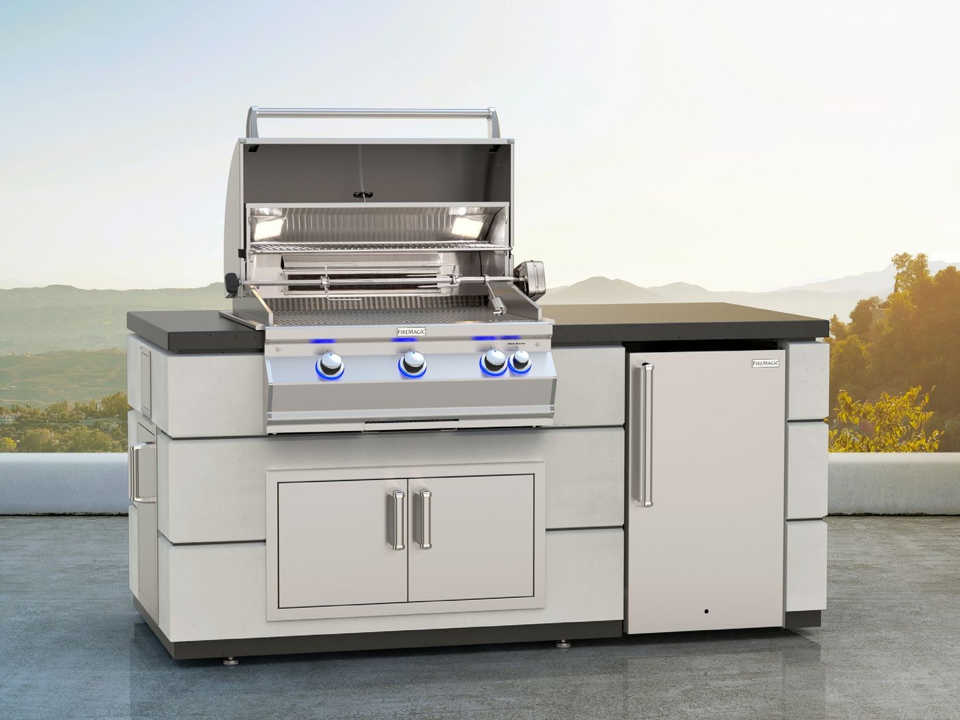 Fire Magic Aurora A540i Built-In Gas Grill view 3