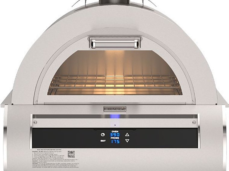 Fire Magic Echelon Black Glass Pizza Oven view 2