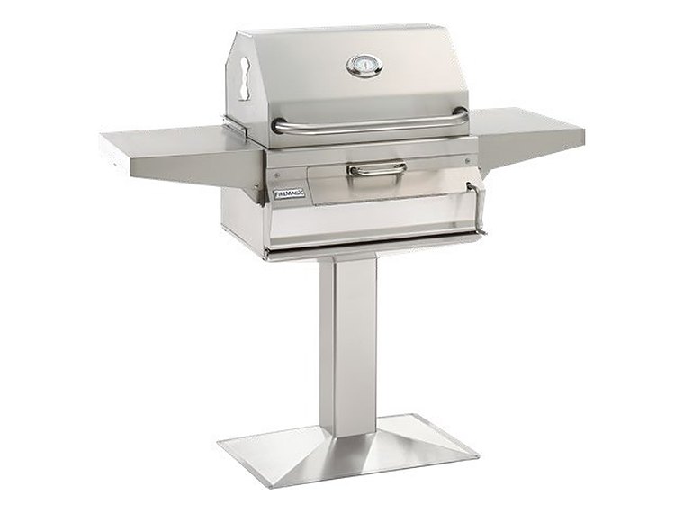 Fire Magic Legacy Charcoal Post-Mount Grill Charcoal Grill view 2