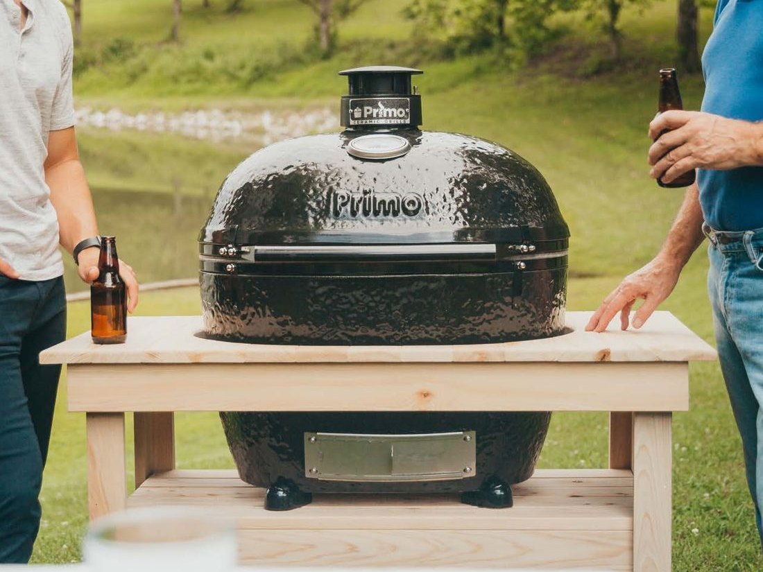 Primo Oval XL 400 Ceramic Kamado Grill view 5
