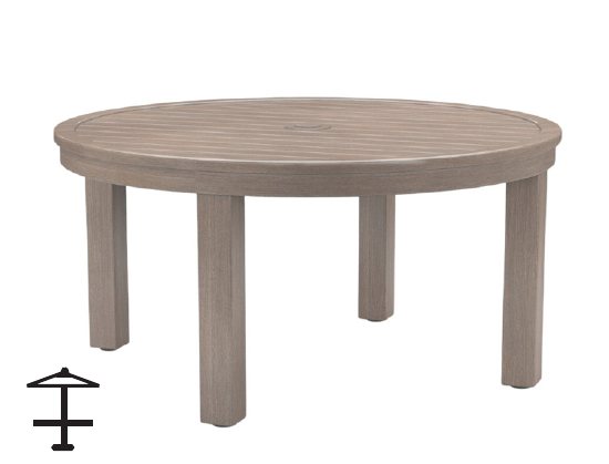 Sunset West Laguna 50" Round Dining Table Dining Tables
