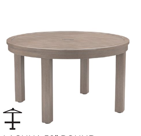Sunset West Laguna 50" Round Dining Table Dining Tables view 2