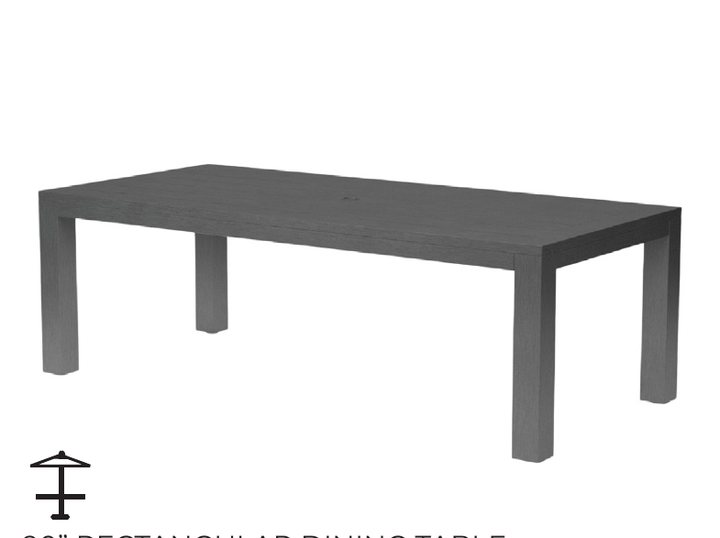 Sunset West Redondo 90-120" Extension Table Dining Tables view 2