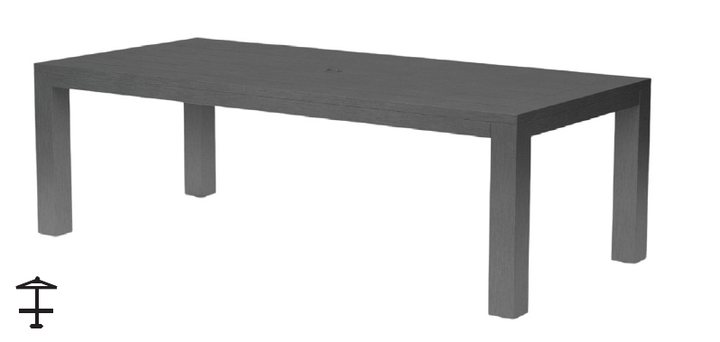 Sunset West Redondo 90-120" Extension Table Dining Tables view 3