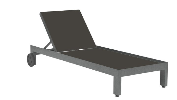 Sunset West Redondo Adjustable Sling Chaise Lounge Chairs
