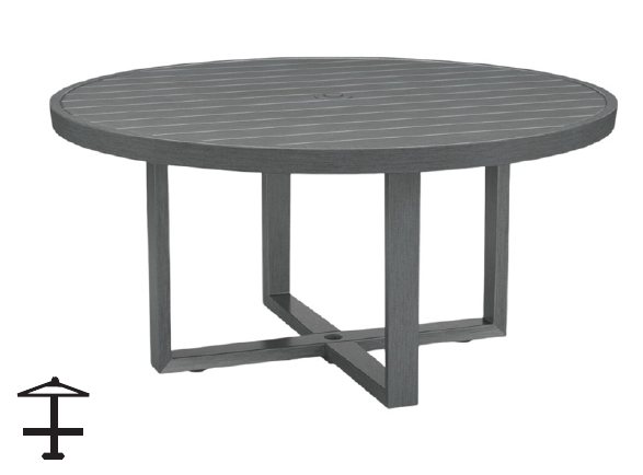 Sunset West Redondo 60" Round Dining Table Dining Tables