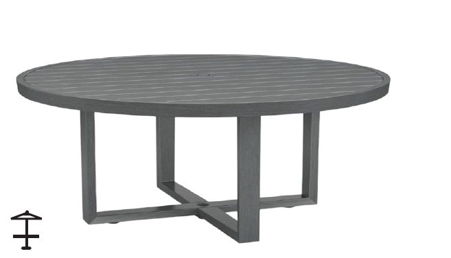 Sunset West Redondo 60" Round Dining Table Dining Tables view 3