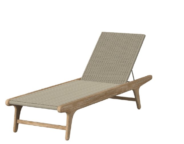 Sunset West Sedona Cushionless Chaise Lounge Chairs