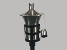 Tru-Scapes Tru-Post Stainless Steel Torch Tru-Post Lights & Accessories