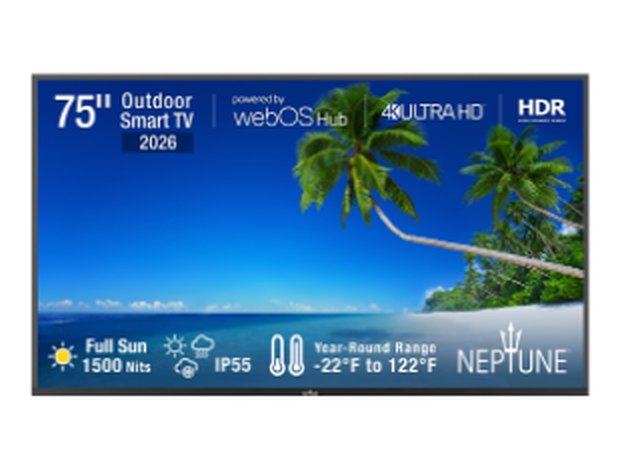 Neptune 75" Full Sun Outdoor TV Outdoor TVs